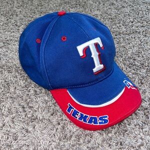 Texas rangers genuine merchandise‎ baseball cap hat blue red adults